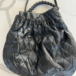 Miu Miu Black Boho Bag